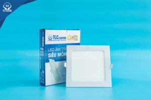 Đèn âm trần siêu mỏng 18W hình vuông – Ba màu TLC-ASM-HV-18W-03