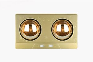 Đèn sưởi nhà tắm TLC LIGHTING – 2 Bóng màu vàng TLC-SNT-BV02